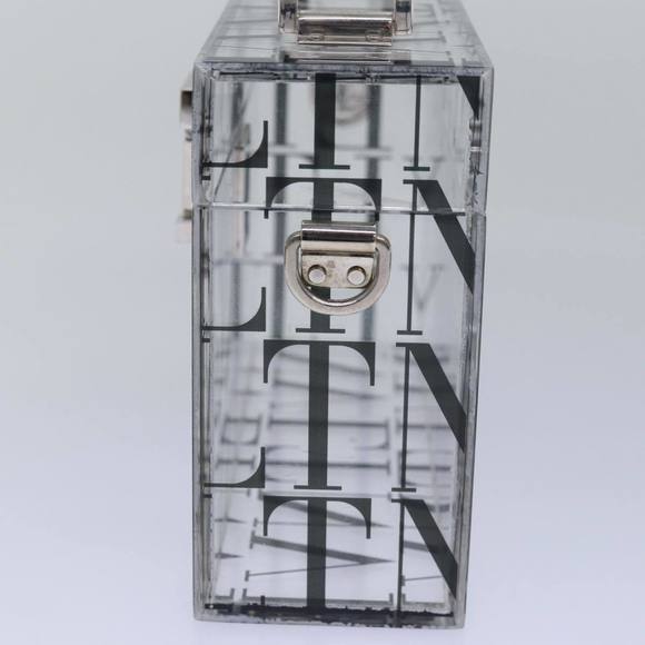 VALENTINO Hand Bag Plastic 2way Clear Auth 78373A - Picture 4 of 16